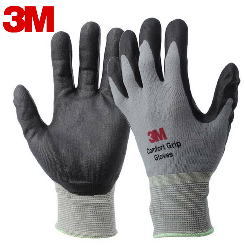 3M ۾ ??尩 Ʈ ׸     尩 뵿  尩 Ʈ  尩 ũ L / M/3M Work Gloves Comfort Grip wear-resistant Slip-resistant Gloves Anti-labor Safety Gl